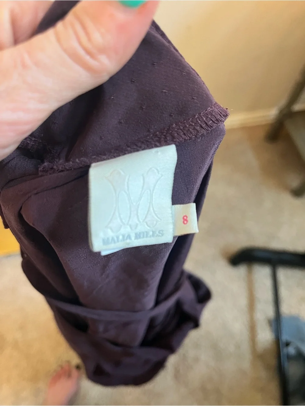 Malia Mills Slip Dress Size 8